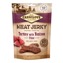 Carnilove Jerky Turkey & Venison ProteinBar With Turkey & Wild
